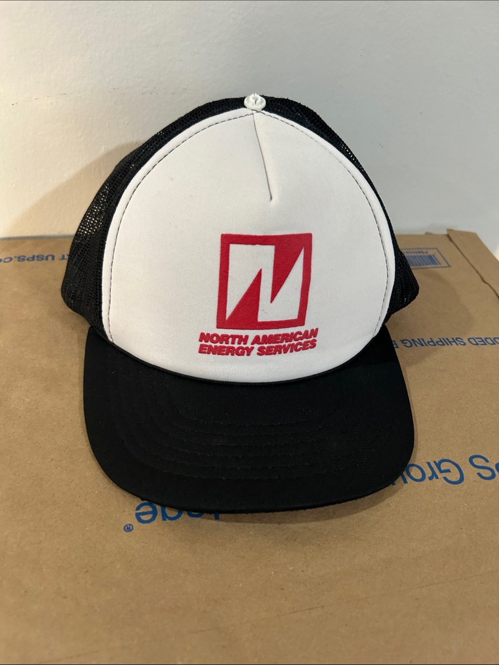 North American Energy Services Trucker Hat - White & Black